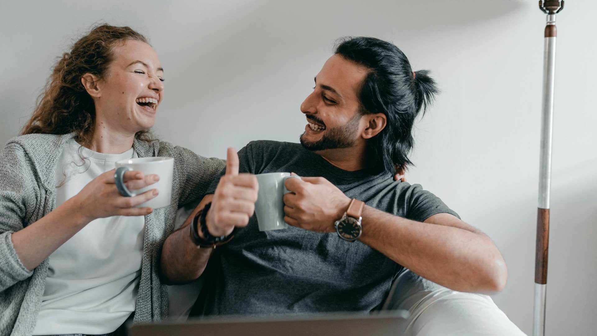 likable man won't try to convert or correct the woman next to him
