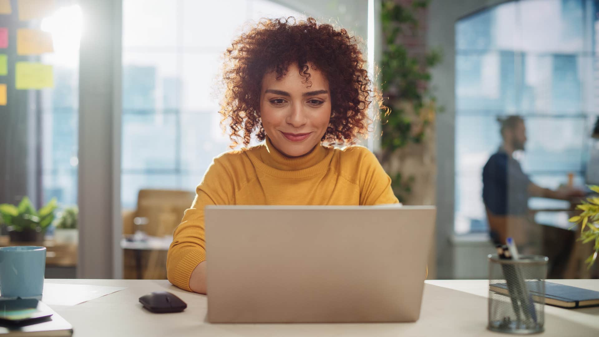 woman making the big life decision of finding a career she loves