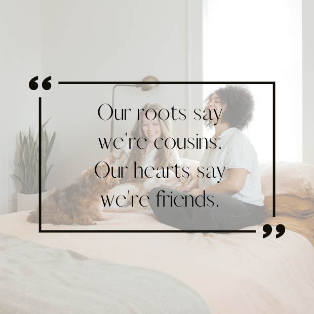 cousin quote