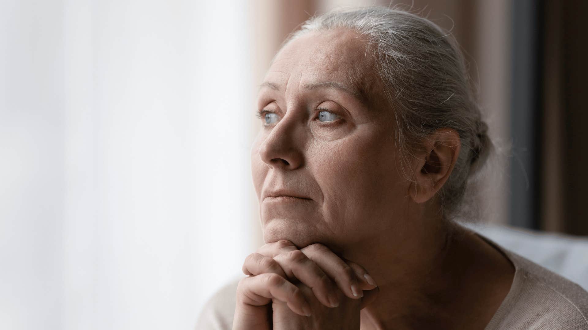 woman regretting not taking chances in life