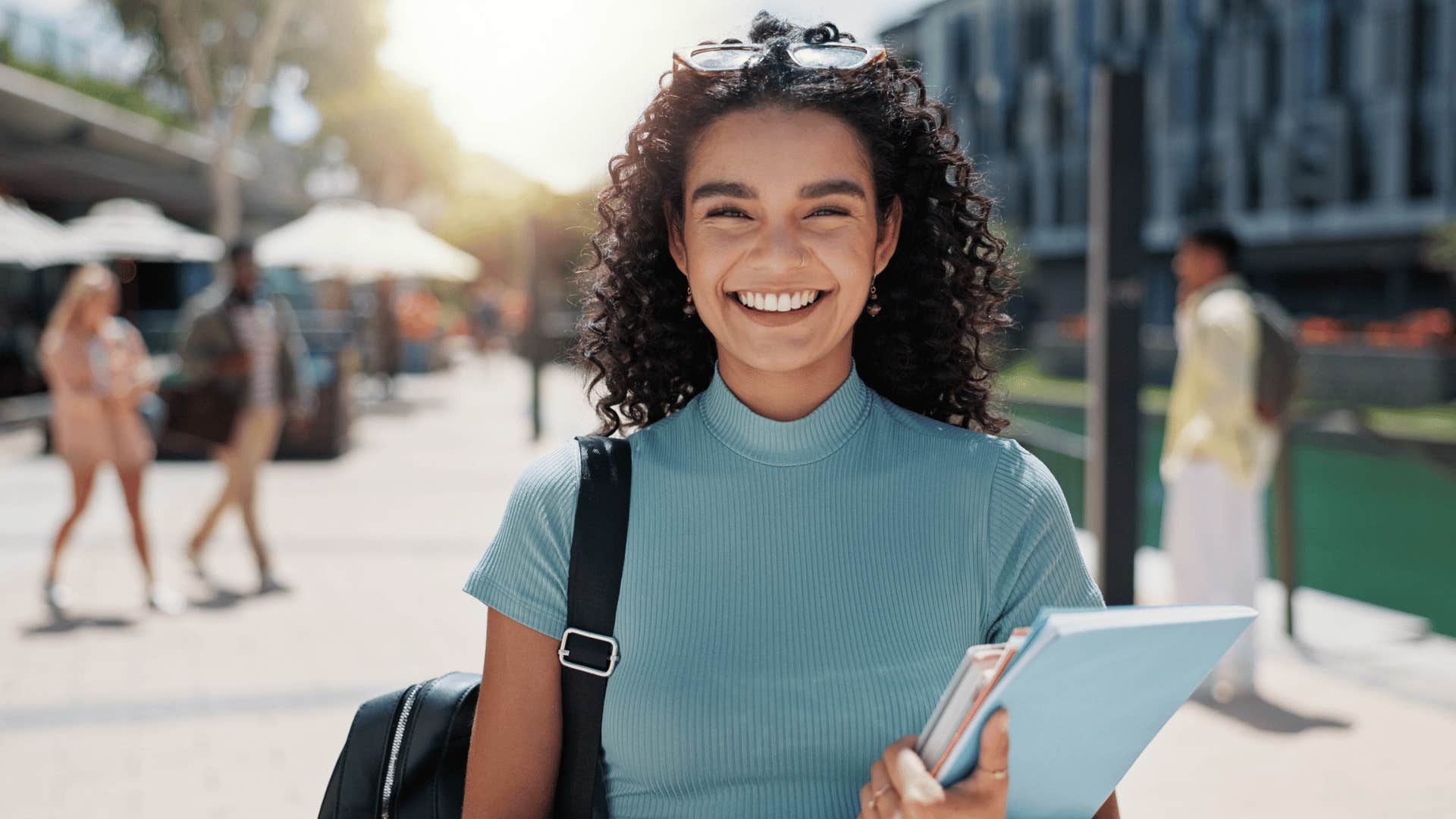 woman who thinks at a much higher level than average as she thinks about long-term consequences