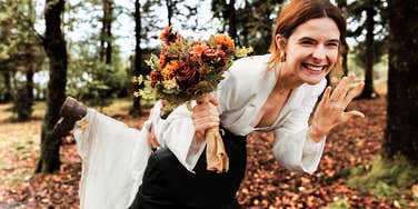 If You Want A Marriage That Lasts, Make One Simple Shift In Your Wedding Vows Couple taking their marriage vows.
