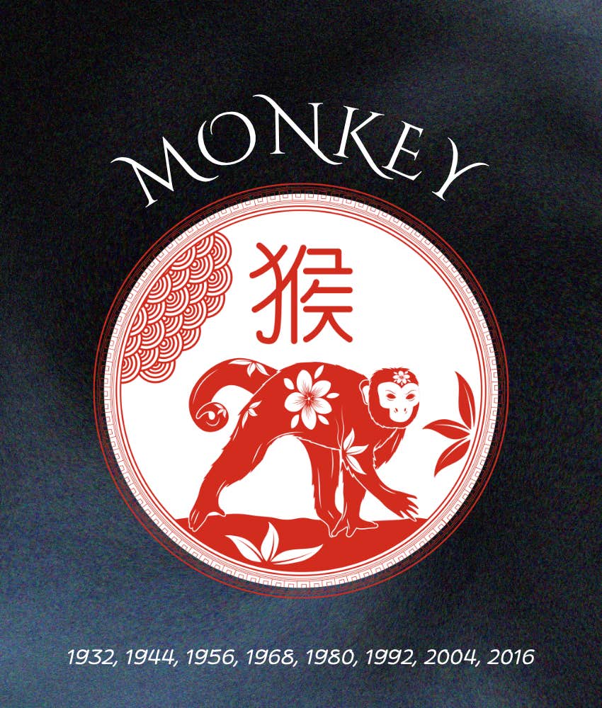 monkey weekly chinese horoscope animal sign may 11 - 17, 2026