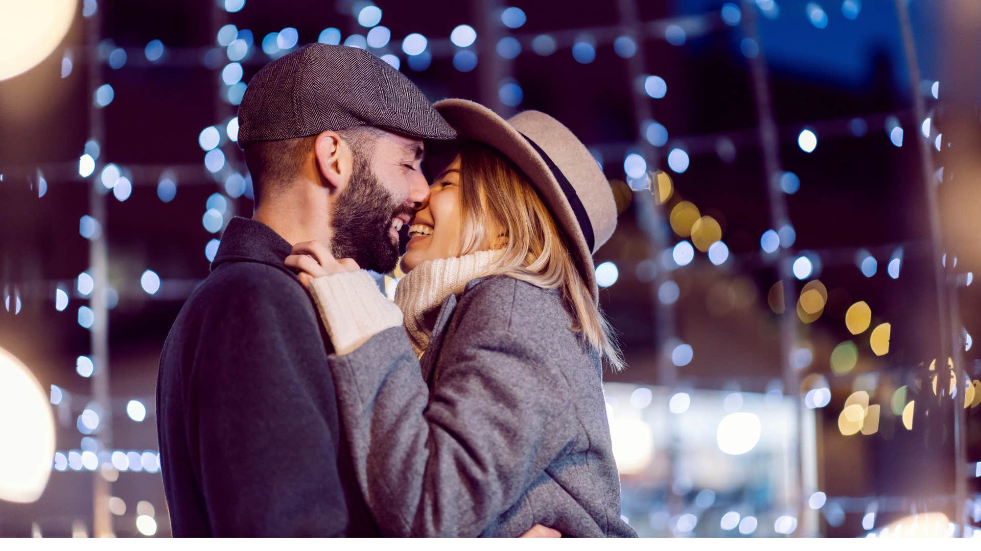 Close couple kiss showing they might be obsessed with intimacy