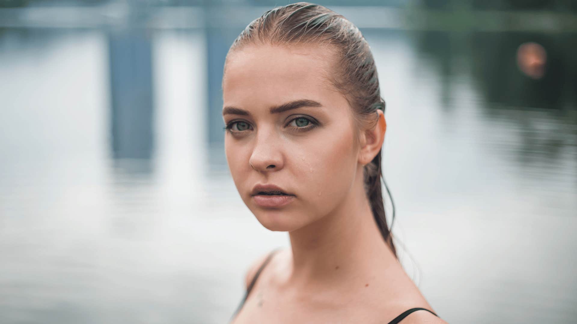 intuitive woman knows when someone is not okay
