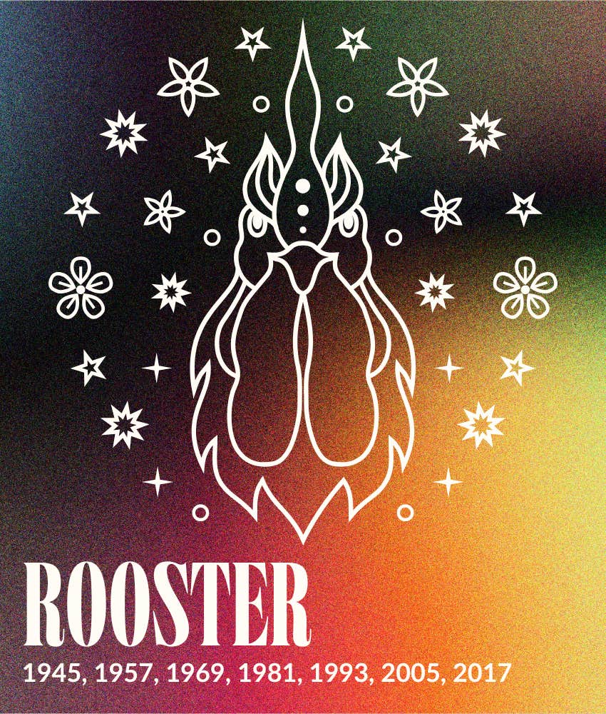 rooster year fire horse 2026 horoscopes chinese zodiac signs