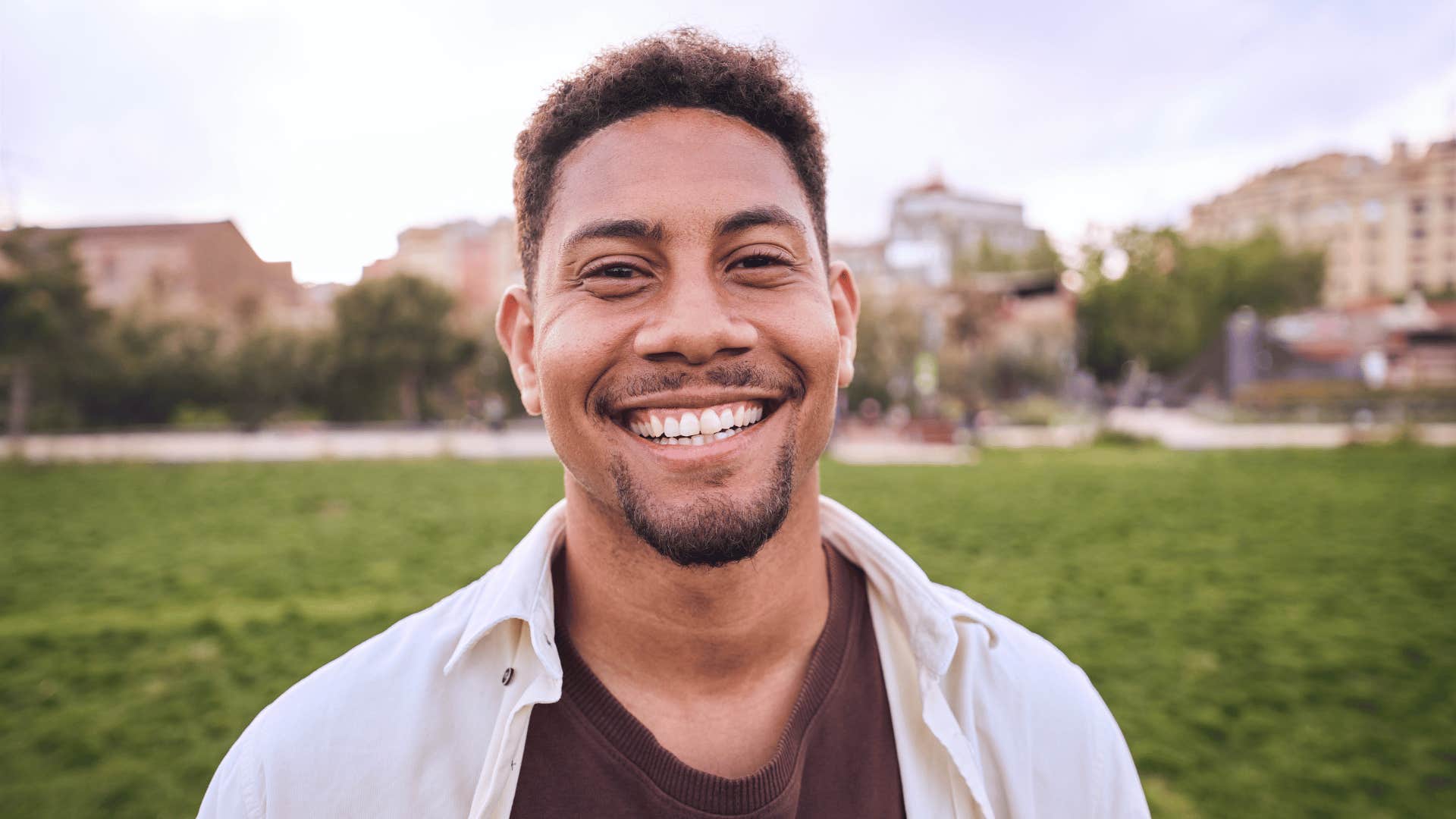 man who is thinking three steps ahead as he mentally rehearses conversation