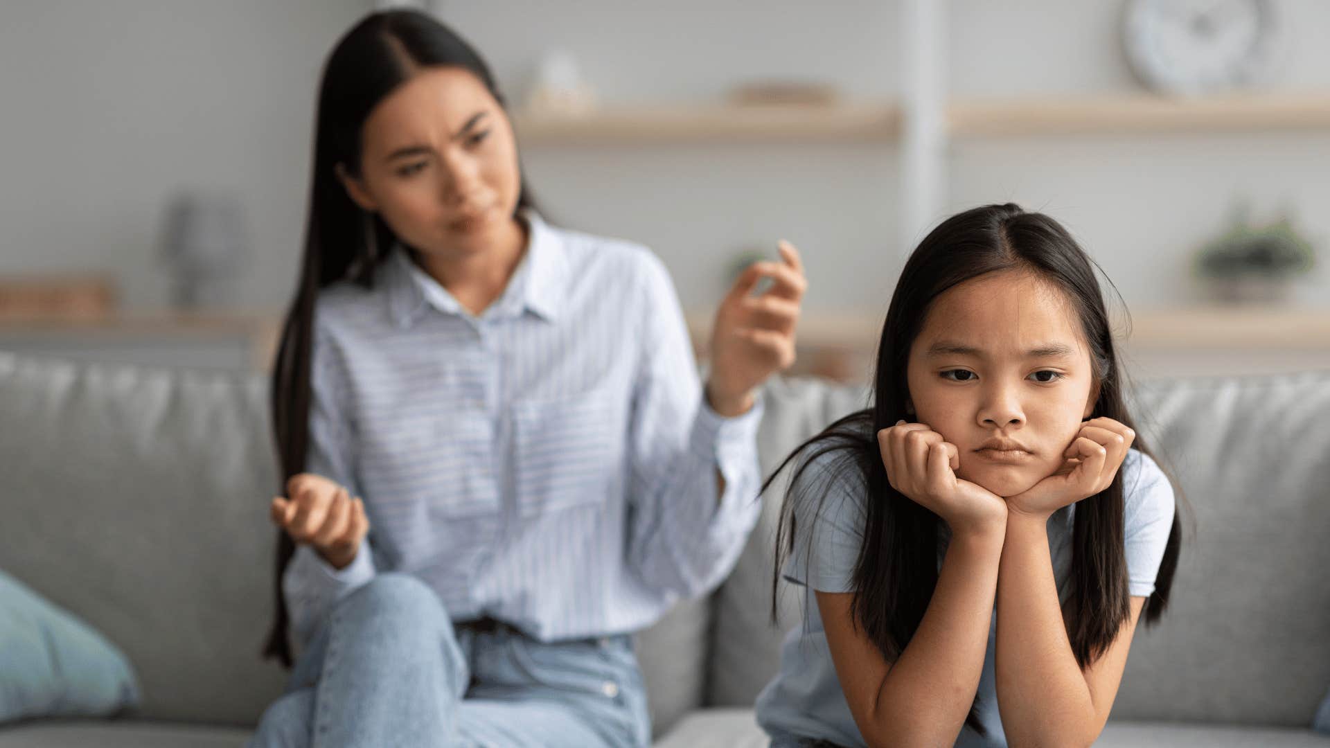 Mom upset with her Gen Z teen daughter and withholding affection 