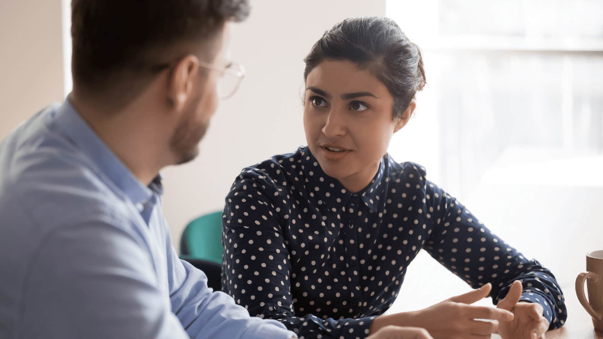 Woman whose parents did an exceptional job raising her speaks up to a coworker